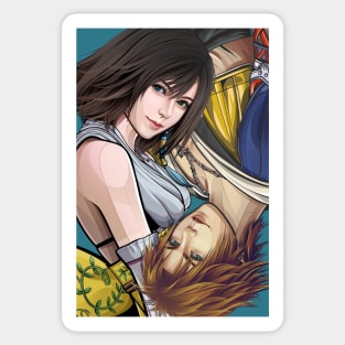 Tidus & Yuna FFX Sticker